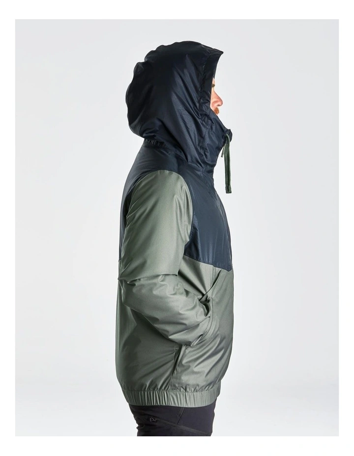 Decathlon | Quechua Men Waterproof Hiking Jacket NH100 Green image 4
