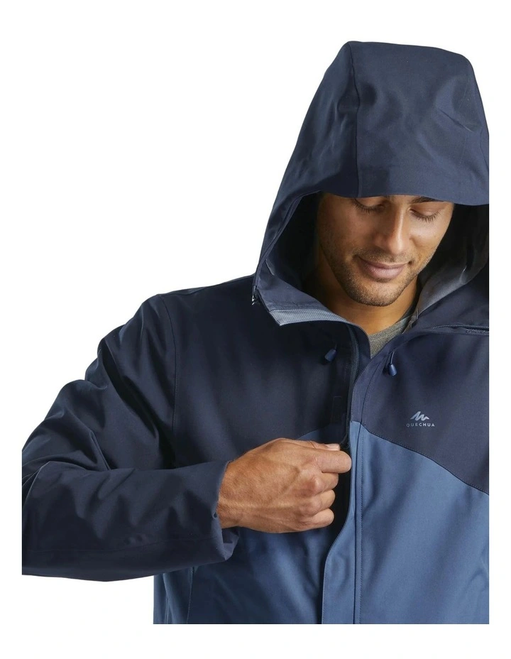 Decathlon | Men's Hiking Lightweight Waterproof Jacket MH150 image 3