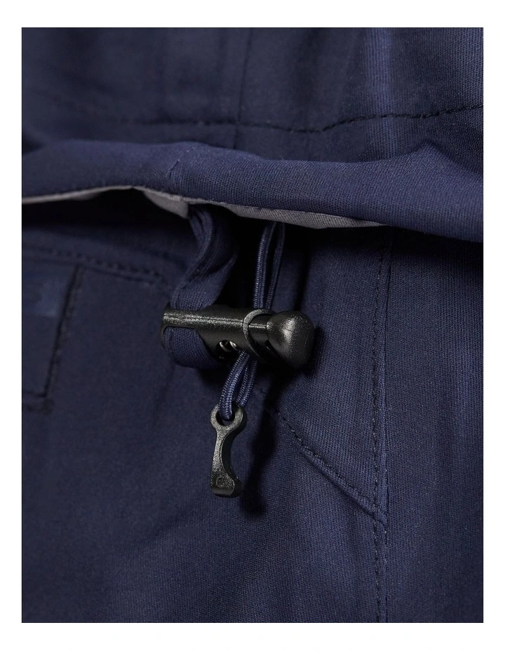 Decathlon | Women's Golf Waterproof Rain Jacket RW500 Navy Blue image 5