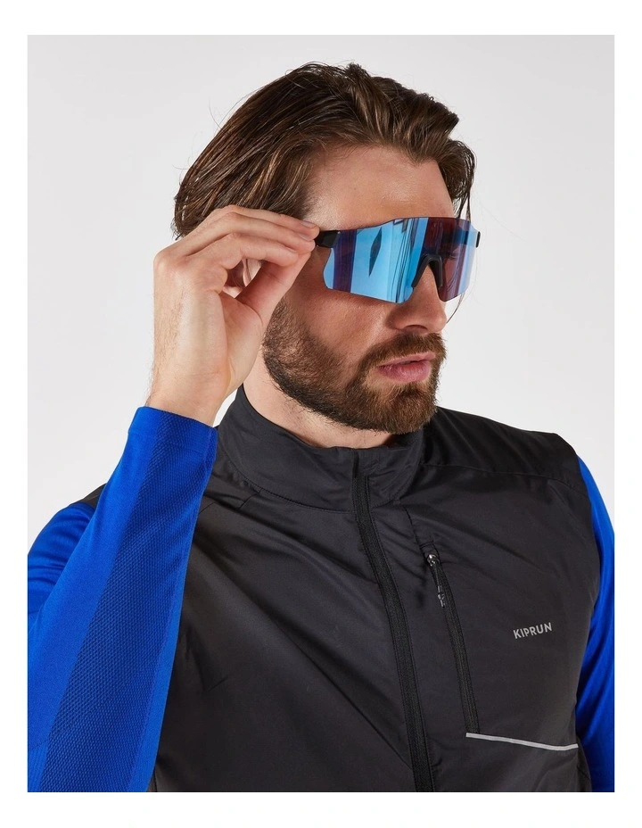 Decathlon | KIPRUN Run 500 Men's Sleeveless Windproof Running Jacket - Black image 5