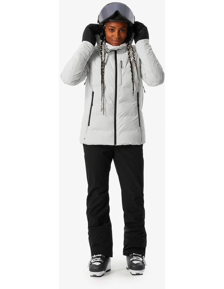 Decathlon | Wedze Women's Ski Jacket 500 Pearl Beige image 3