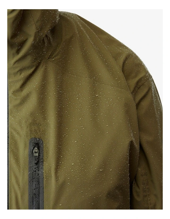 Decathlon | Quechua Mens Waterproof Hiking Jacket, Light V - Green image 4