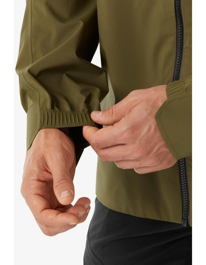 Decathlon | Quechua Mens Waterproof Hiking Jacket, Light V - Green image 6
