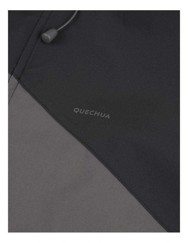 Decathlon | Men's Waterproof and Lightweight Hiking Jacket MH100-Grey image 3