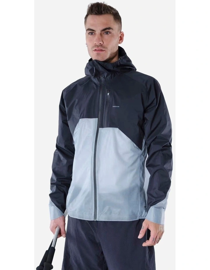 Decathlon | Men's Ultra-lightweight Rapid Hiking Jacket FH 900 - Blue Grey image 2