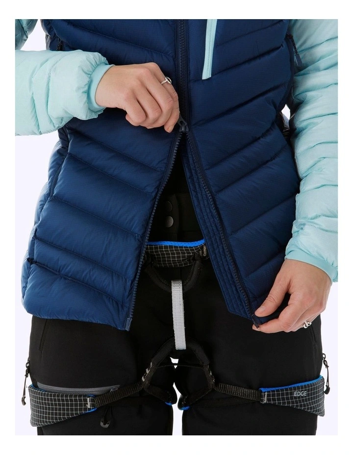 Decathlon | Simond Women Mountaineering Down Jacket Navy Blue image 6