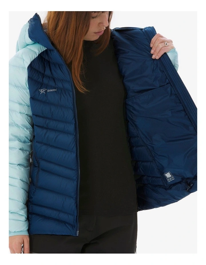 Decathlon | Simond Women Mountaineering Down Jacket Navy Blue image 7