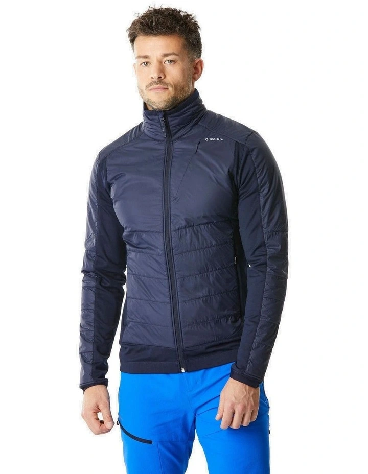 Decathlon | Men's Warm Hybrid Hiking Fleece MH900 Mountain - Blue image 1
