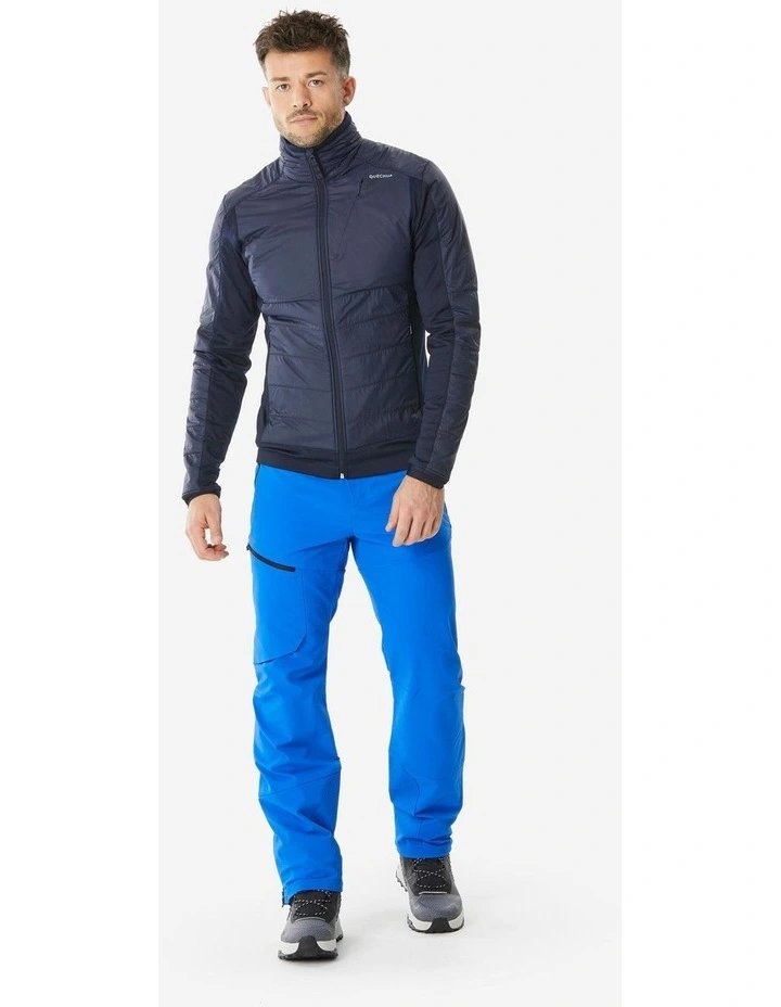 Decathlon | Men's Warm Hybrid Hiking Fleece MH900 Mountain - Blue image 2