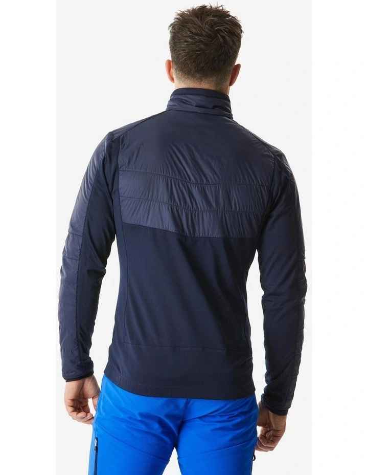 Decathlon | Men's Warm Hybrid Hiking Fleece MH900 Mountain - Blue image 3