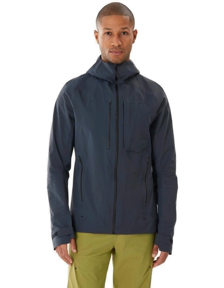 Decathlon | Men's Waterproof and Lightweight Hiking Jacket MH900-Grey - Black/Grey / 8883257 image 1