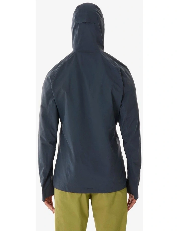 Decathlon | Men's Waterproof and Lightweight Hiking Jacket MH900-Grey - Black/Grey / 8883257 image 4