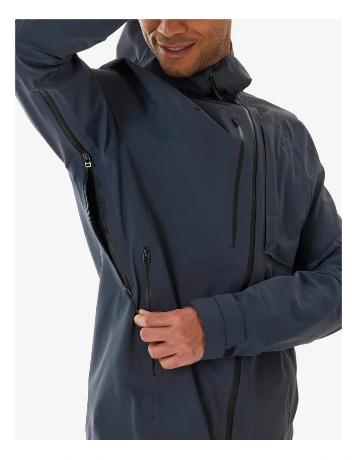 Decathlon | Men's Waterproof and Lightweight Hiking Jacket MH900-Grey - Black/Grey / 8883257 image 7