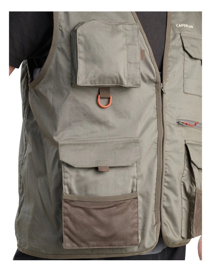 Decathlon | Fishing Gilet - FV 100 - Khaki image 6