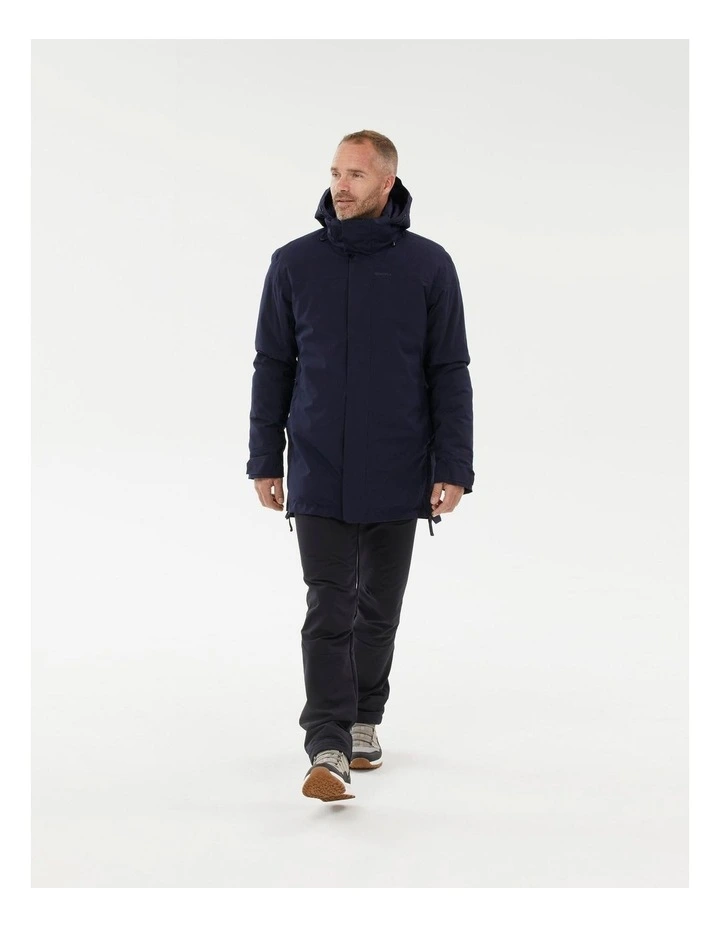 Quechua Mens Hiking Parka in Blue image 2