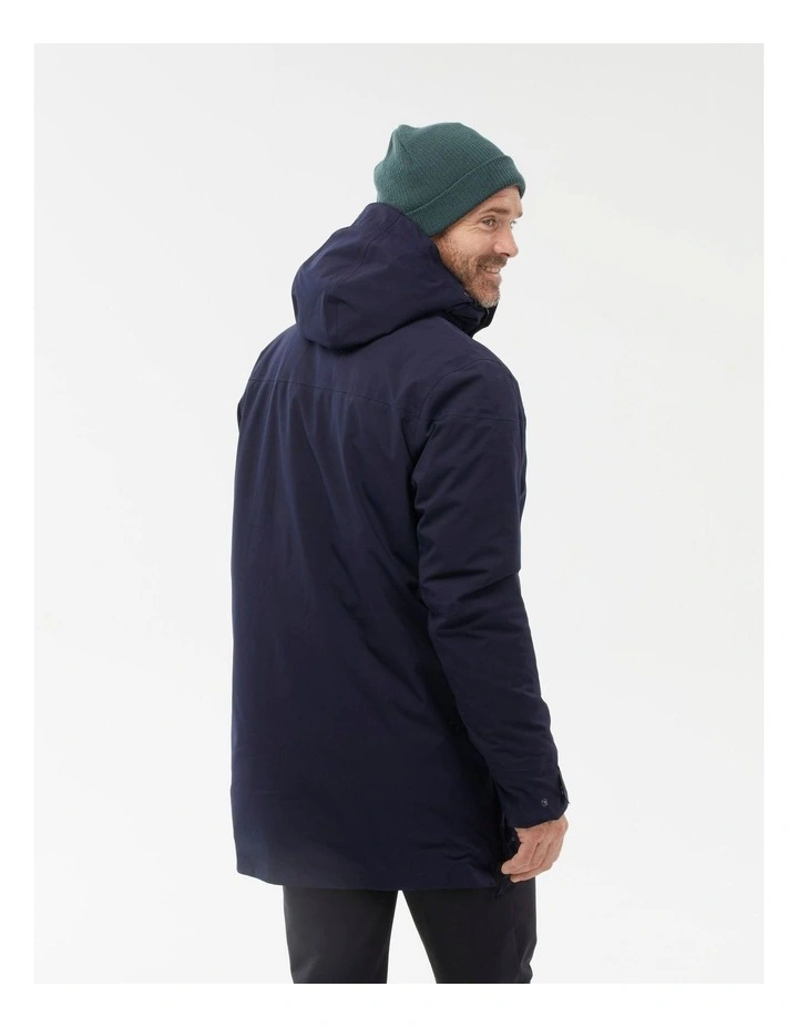 Quechua Mens Hiking Parka in Blue image 4