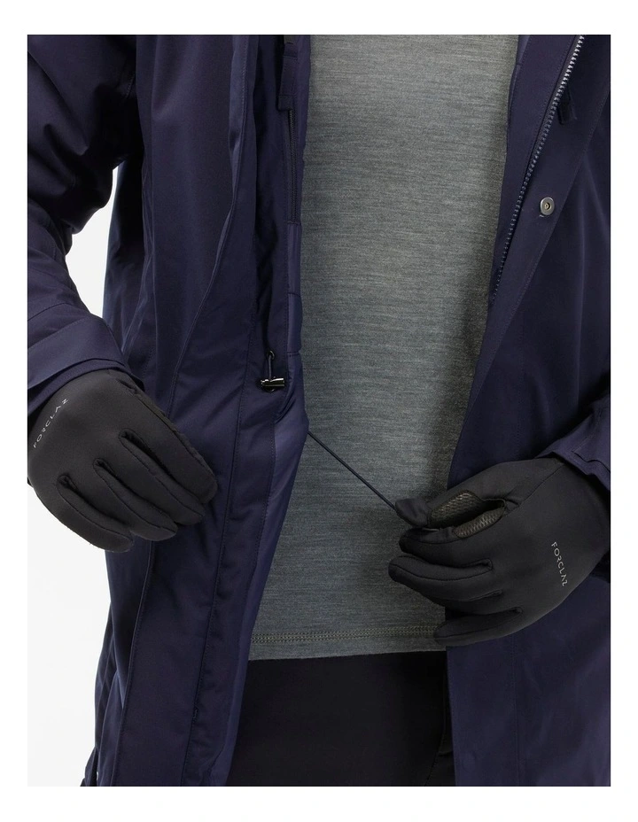 Quechua Mens Hiking Parka in Blue image 6