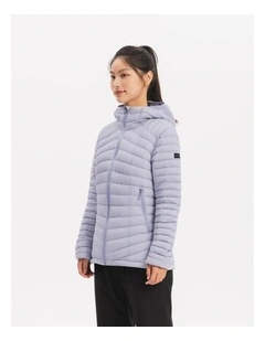 Decathlon | Forclaz Trek100 Hooded Down Jacket Purple