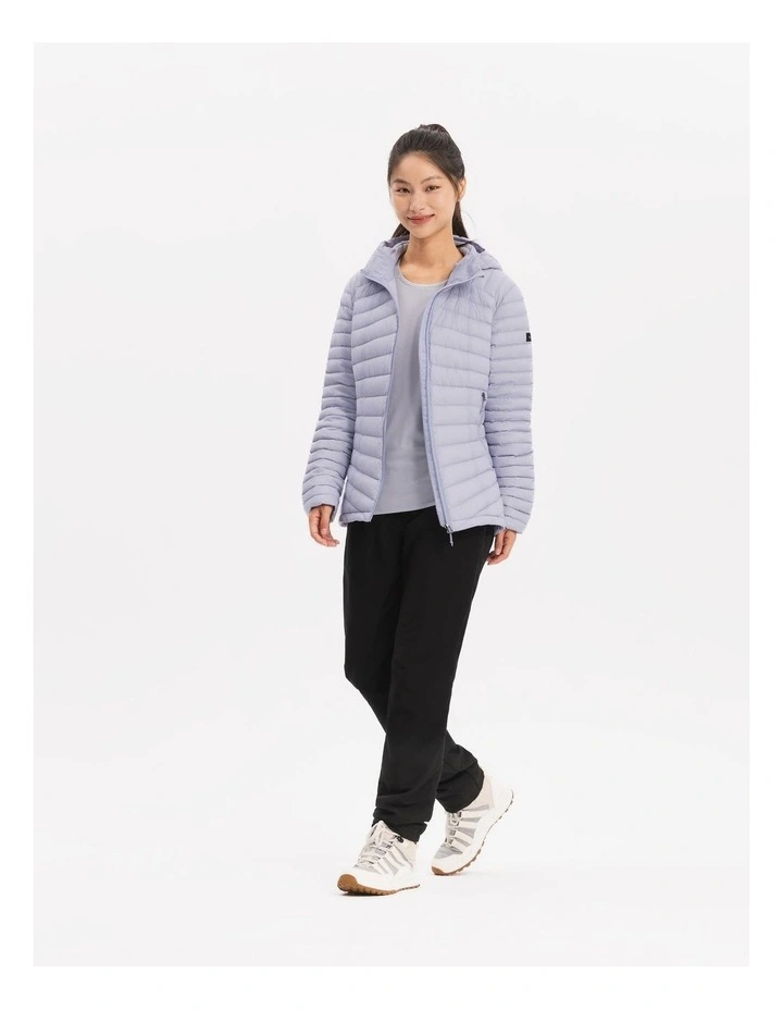 Decathlon | Forclaz Trek100 Hooded Down Jacket Purple image 5