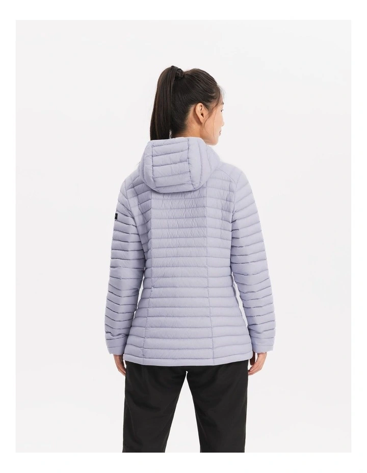 Decathlon | Forclaz Trek100 Hooded Down Jacket Purple image 7