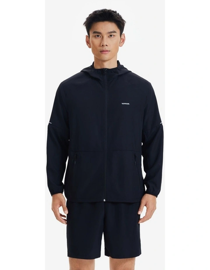 Decathlon | Kiprun Men Running Jacket WIND 100 Black image 1