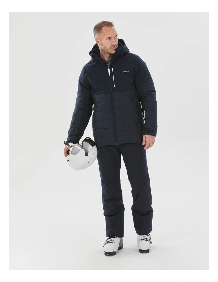 Decathlon | Wedze Men's Ski Jacket 100 Navy Blue image 4