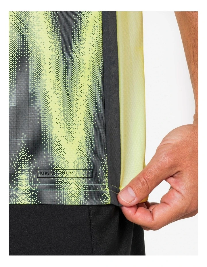 Adult Short-Sleeved Football Shirt Viralto Vibes in Yellow/Black image 5