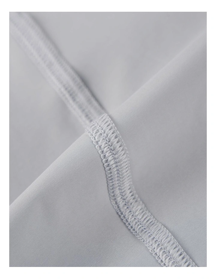 Slim Tee in a Chic Silver Grey image 7