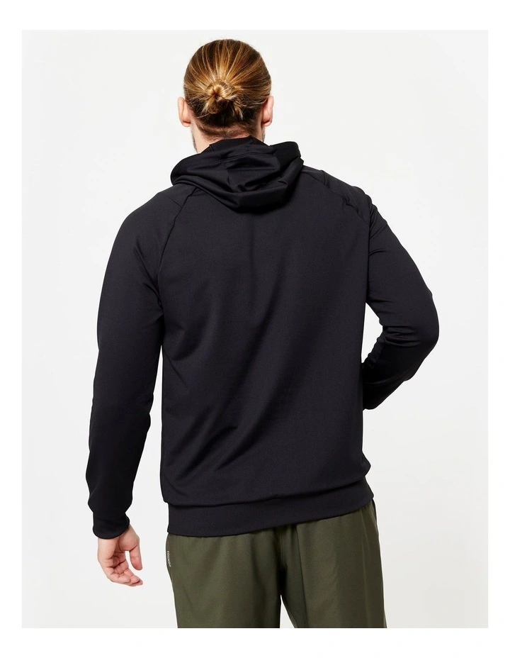 Decathlon | Men's Breathable Essential Fitness Hoodie - Black image 4