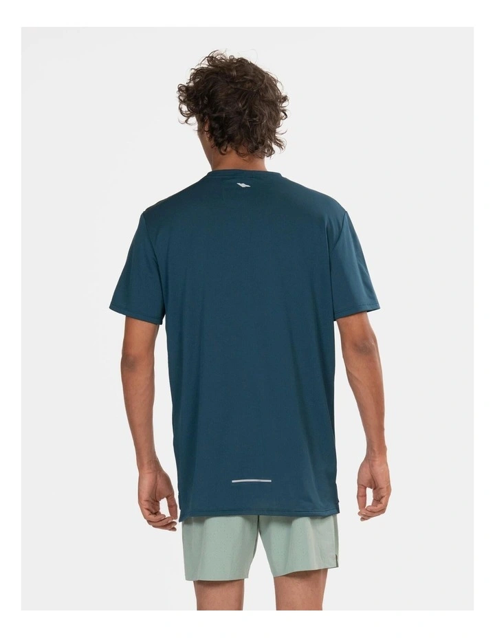 Men's Breathable Running T-shirt KIPRUN Run 500 Dry in Blue image 7