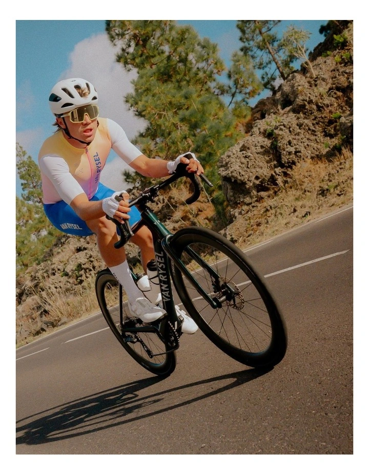 Decathlon | Men's road cycling aerosuit RCR R 2 team yellow image 3
