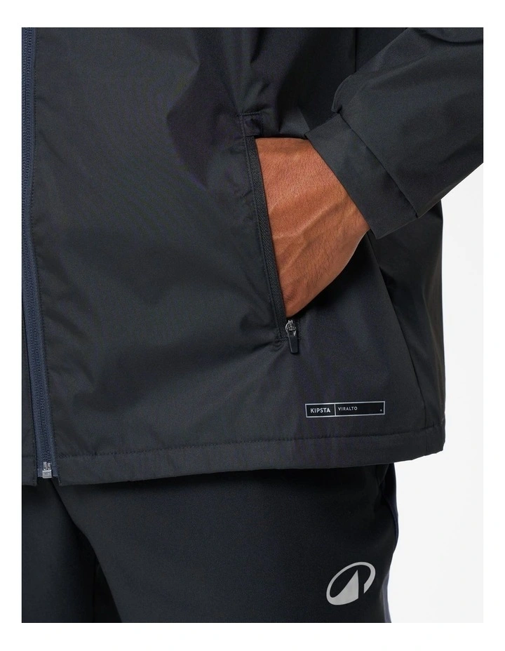 Decathlon | Rainproof Football Jacket Viralto Club - Black image 5