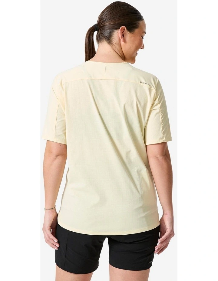 Rockrider Mountain Bike Jersey 500 in Yellow image 2