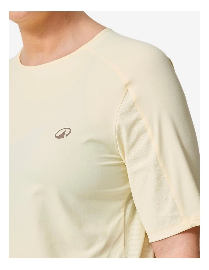 Rockrider Mountain Bike Jersey 500 in Yellow image 3