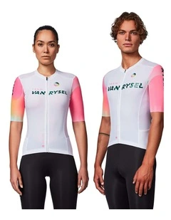Van Rysel Unisex Road Cycling Jersey RCR-R 2 in White