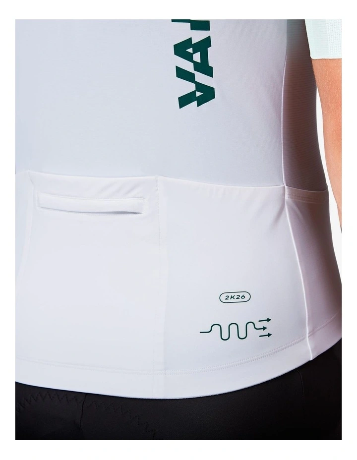 Van Rysel Unisex Road Cycling Jersey RCR-R 2 in White image 5