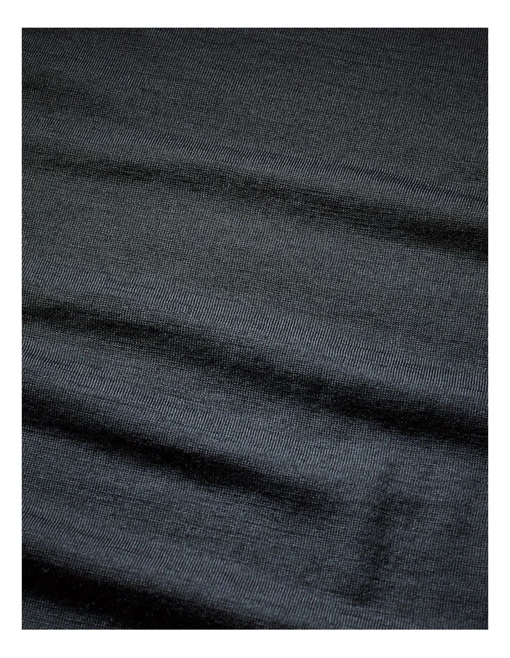 Forclaz Mens Short-sleeved Merino Wool T-shirt, Merino Resist - Grey - Black/Grey image 7