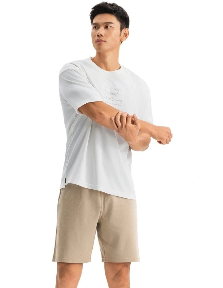 Decathlon - TRAINING MEN COOLMAX COOLING T-SHIRT, cotton white image 3