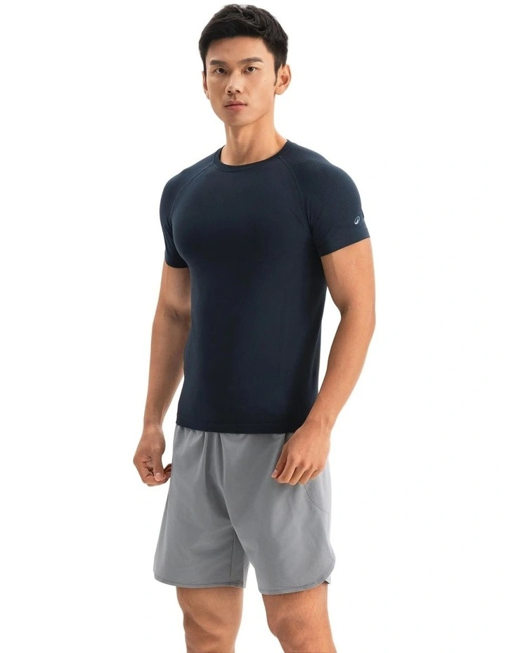 Decathlon - MEN STRENGTH TRAINING SLIM SEAMLESS T-SHIRT--graphite grey image 3