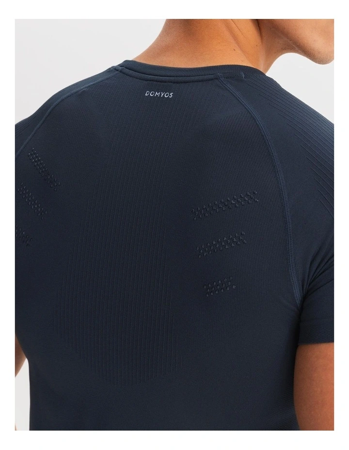 Decathlon - MEN STRENGTH TRAINING SLIM SEAMLESS T-SHIRT--graphite grey image 4