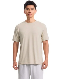 Decathlon - Men training Suprasoft T-shirt - linen beige
