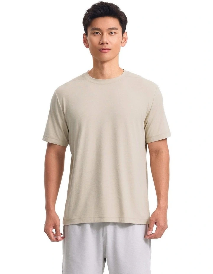 Decathlon - Men training Suprasoft T-shirt - linen beige image 1