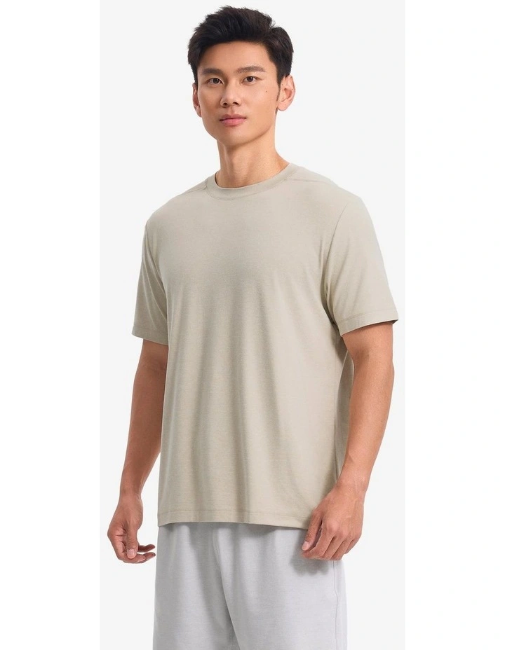 Decathlon - Men training Suprasoft T-shirt - linen beige image 2