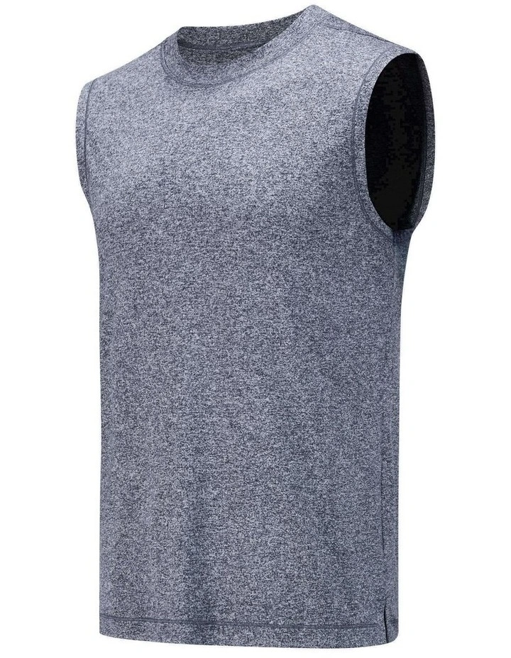 Decathlon - MEN TRAINING SUPRASOFT TANK-blue image 1