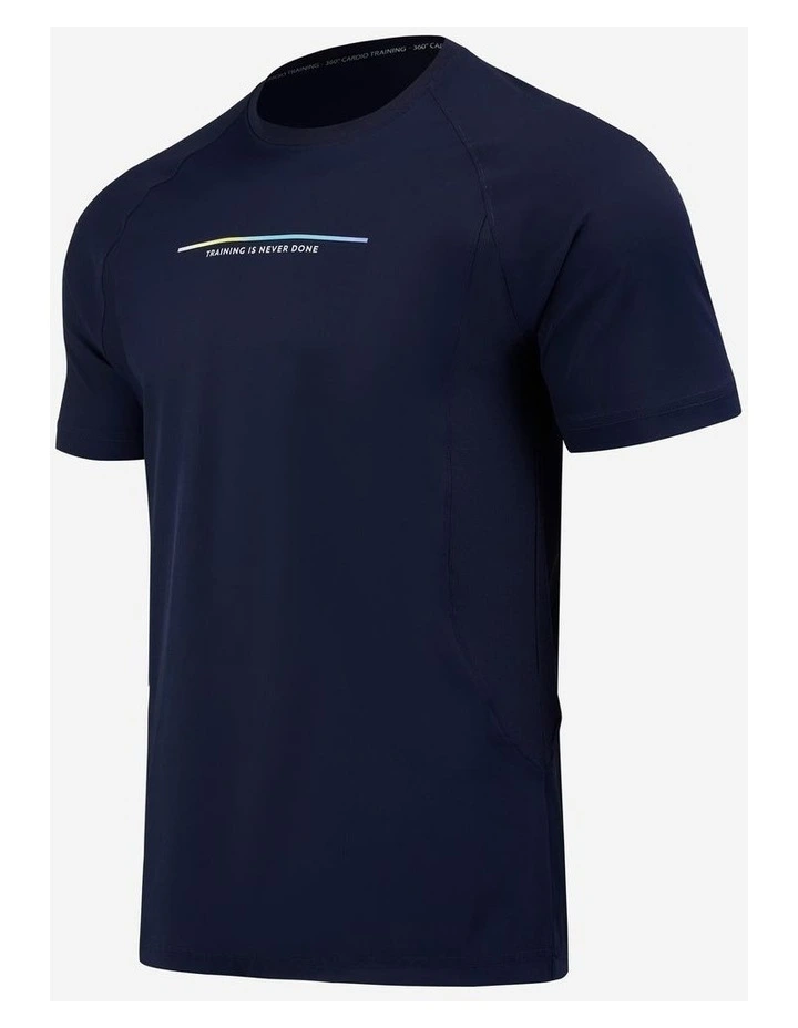 Decathlon - Domyos Men Training Cooling T-shirt-asphalt Blue image 6