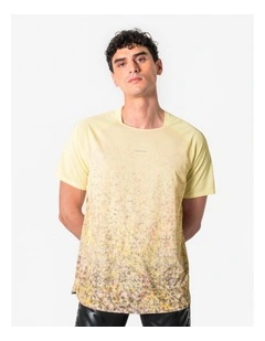 Decathlon - Kiprun Men Trail T-Shirt Run 500 Yellow