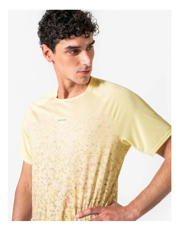 Decathlon - Kiprun Men Trail T-Shirt Run 500 Yellow image 6