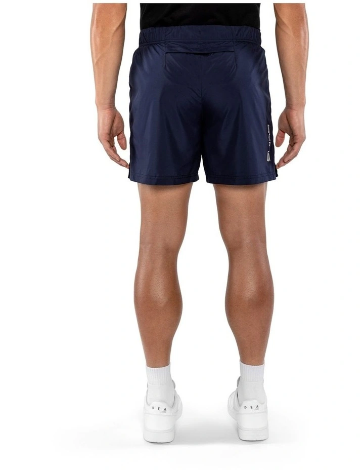 SKINS Activewear Men's Woven Shorts Soft Cotton in Midnight Navy image 2