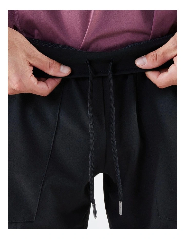 Kuikma Men's Breathable Tennis Shorts Dry  Gal Monfils - Black image 3