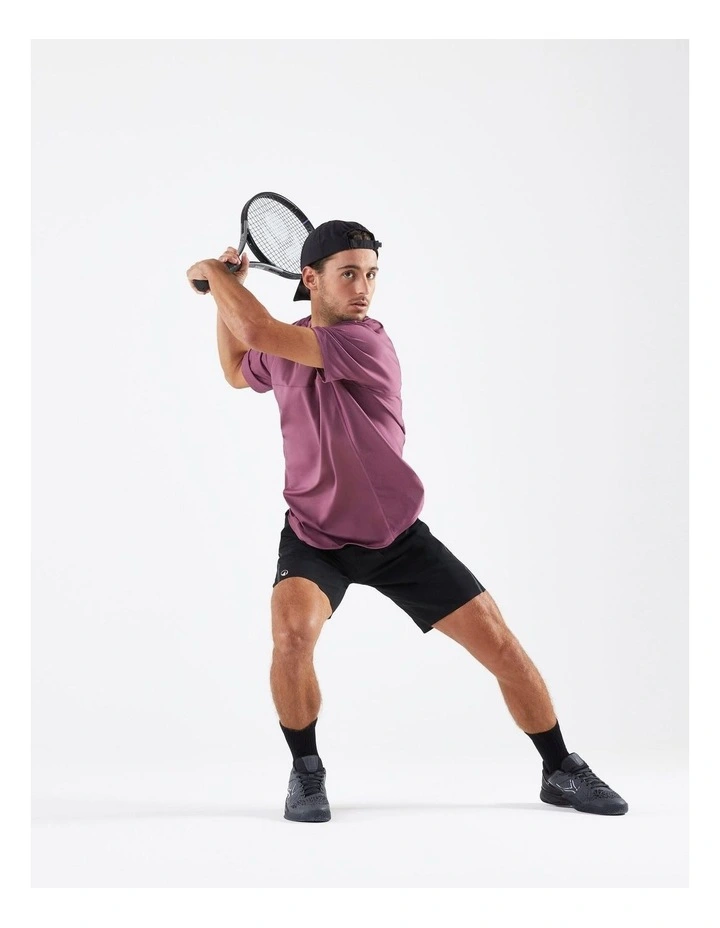 Kuikma Men's Breathable Tennis Shorts Dry  Gal Monfils - Black image 6